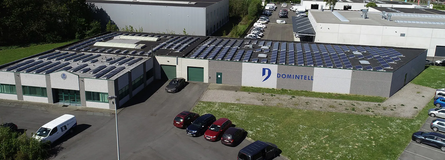 aerial view of Domintell SA headquarters